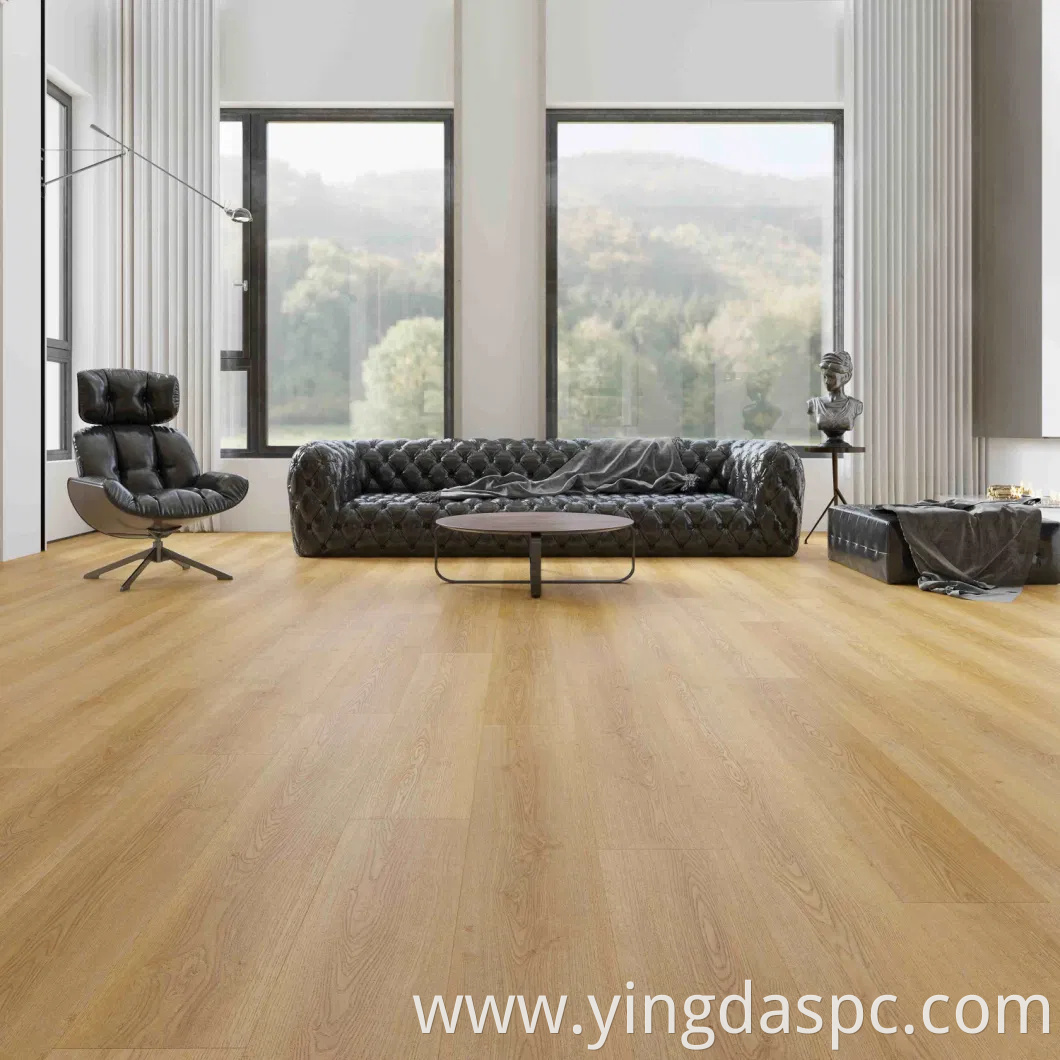 Warm Tunes Oak Grain Waterproof Spc Diamond Vinyl Flooring